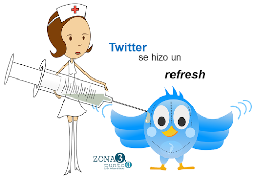 Twitter se hizo un “refresh”