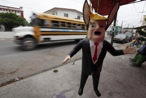 Desde México sin cariño… ¡la piñata de Donald Trump! (FOTOS)