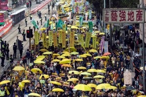 Volvieron protestas a las calles de Hong Kong (Fotos)