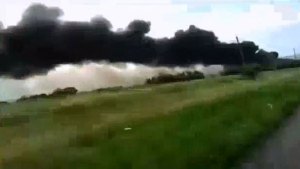 Difunden un nuevo video grabado en la zona de la caída MH17