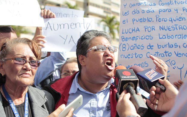 Los trabajadores de los tribunales exigieron aumento de sueldo