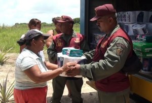 La Guardia Nacional vende productos de primera necesidad en Monagas