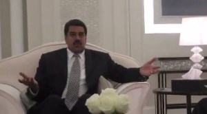 Solo se le entiende “basura” a Maduro en “estratégica e importante” reunión en Catar (VIDEO)