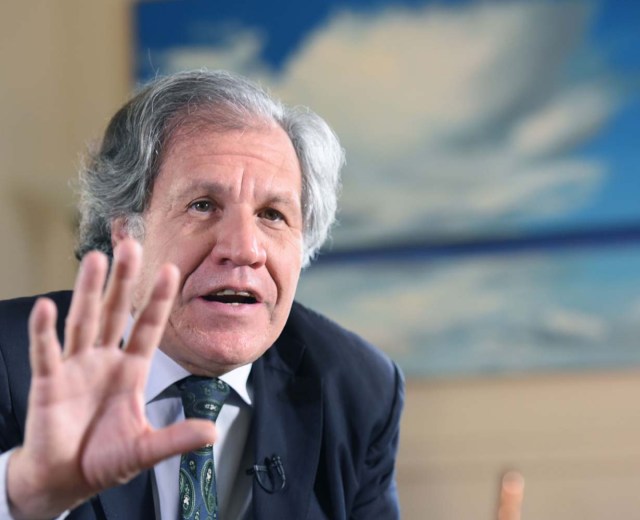 Luis Almagro, secretario general de la OEA (Foto archivo EFE )