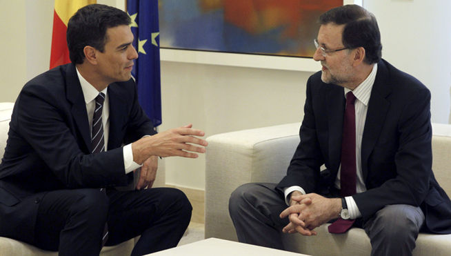 Rajoy traslada a Pedro Sánchez papel de llave para nuevo gobierno