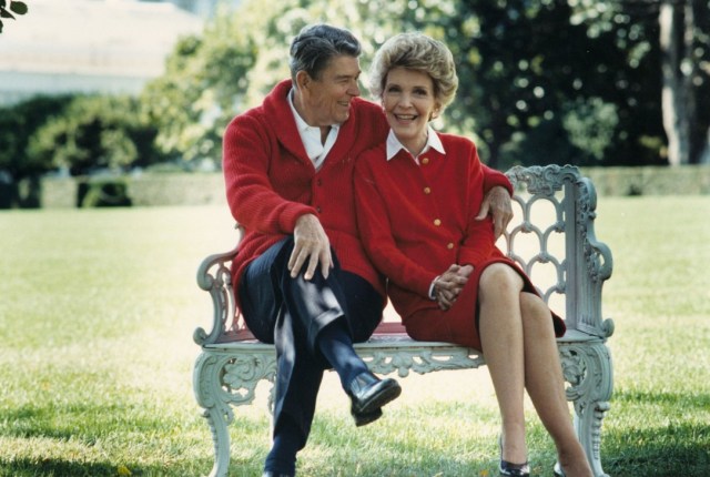 Nancy y Ronald Reagan