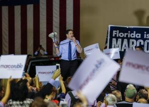 Tristeza entre los seguidores de Rubio en Miami tras derrota