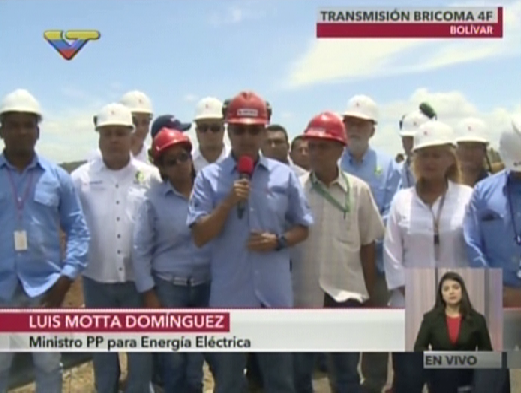 Motta Domínguez celebra que con primer viernes no laborable se ahorraron DOS centímetros del Guri