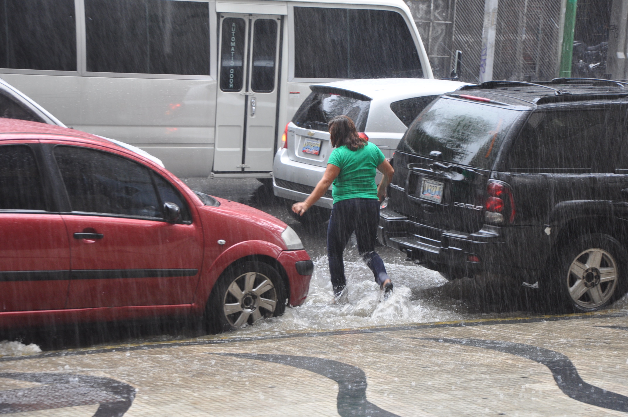 Así fue el tercer día de lluvias en Caracas (FOTOS)