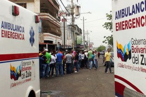 Cinco heridos al explotar un transformador cerca de una cola para comprar comida en Zulia