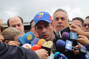 Capriles: Ojalá rectoras del CNE tomen en cuenta lo que está pasando en el país