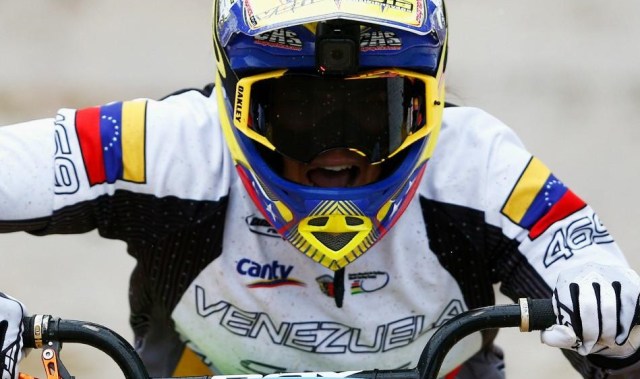 Stefany Hernández, bicicrosista venezolana ( Foto Dialcomm)