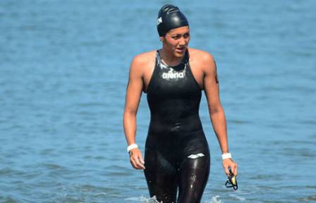 Paola Pérez clasificó a Río 2016 en natación de aguas abiertas