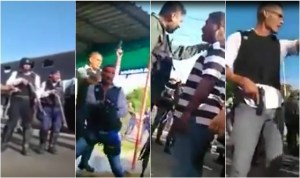 VIDEOS: Violenta represión PNB y GNB con armas de fuego en protesta por comida dejó un muerto en Cariaco