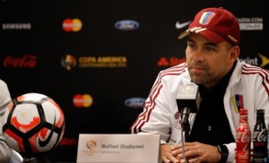 Dudamel confiado en ganarle a México y ser primeros del Grupo C de la Copa América