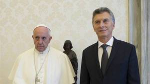 El Papa asegura que no tiene ningún problema con Macri