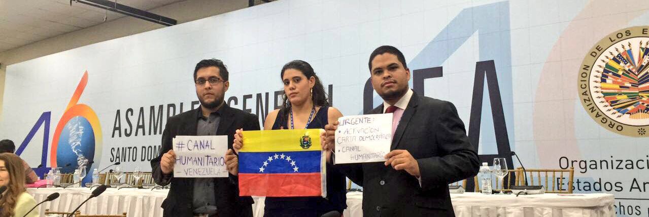 Respuesta de jóvenes de VP a la intervención del embajador de Venezuela ante la OEA sobre la crisis humanitaria