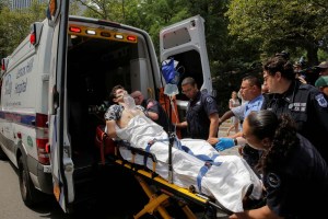 Un herido por explosión en el Central Park de Nueva York (fotos)
