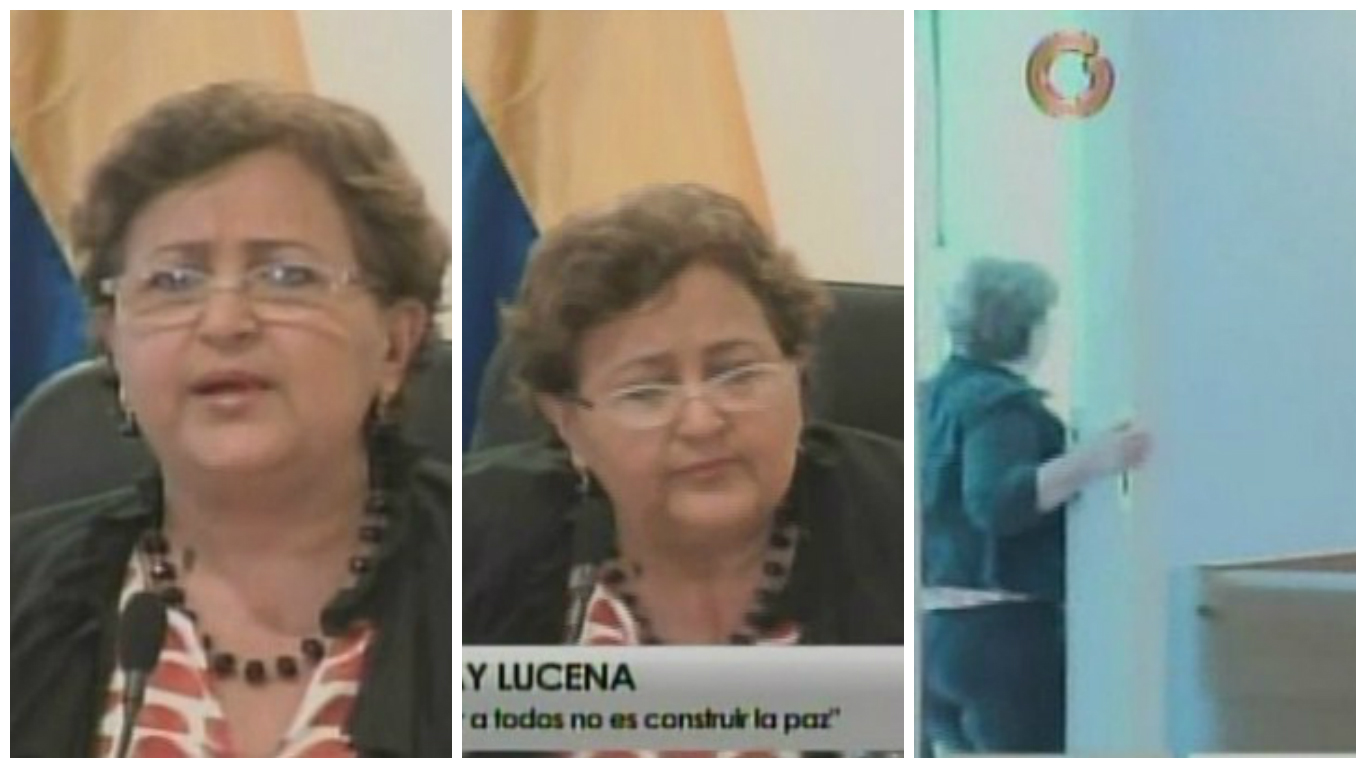 ¿Y el Revocatorio? Tibisay huyó “por la derecha” y obvió preguntas sobre procesos electorales (Video)