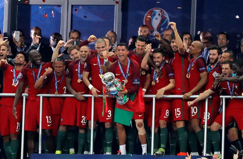 Así celebró Portugal su primer título de la selección absoluta (FOTOS + DATOS)