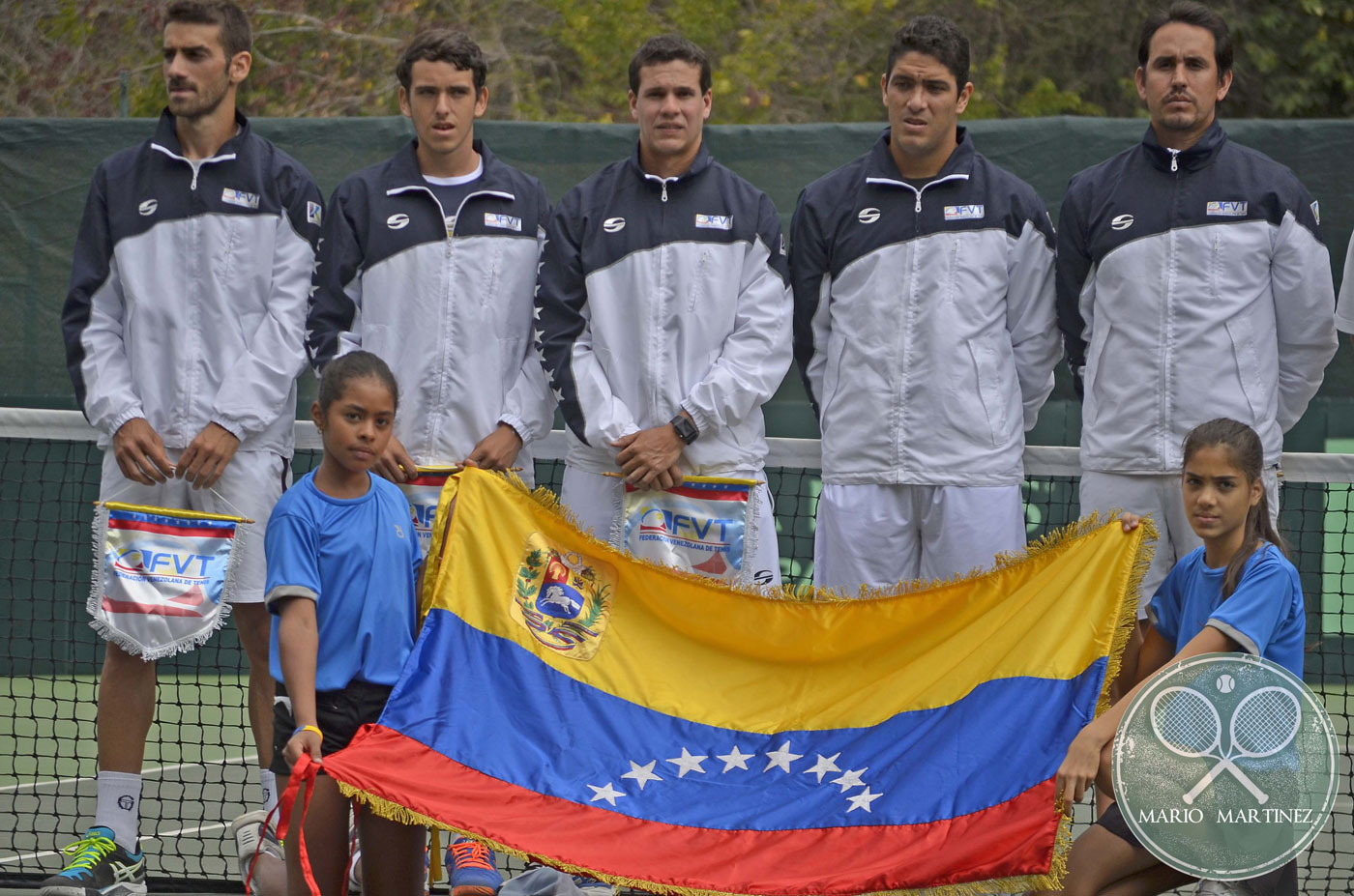 Venezuela lista para el choque contra El Salvador en Copa Davis
