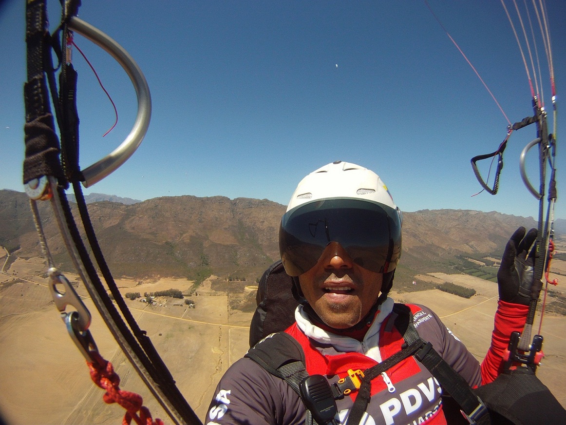 Ally Palencia listo para intervenir en Open Internacional de Parapente