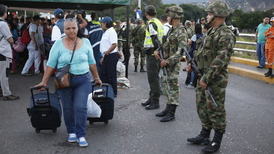 Así fue la reapertura de la frontera por el puente Simón Bolívar (fotos)