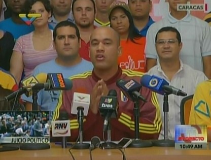 Héctor Rodríguez llamó a la juventud del Psuv a concentrarse en la avenida Bolívar este jueves