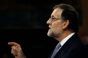 Rajoy traslada su solidaridad a Henrique Capriles
