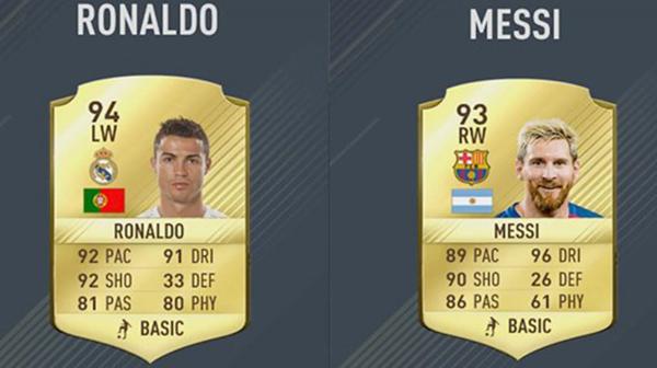 Por qué Cristiano Ronaldo es mejor que Lionel Messi en el FIFA 17