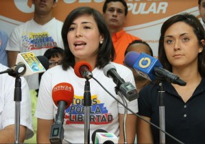 Patricia de Ceballos denunció desaparición forzosa de presos políticos recluidos en el Sebin