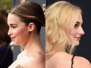 “Sansa Stark” apareció rubia y “Daenerys Targaryen” castaña en los Emmy Awards (FOTOS)
