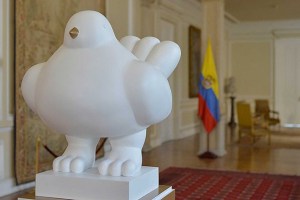 La paloma de la paz de Fernando Botero (foto)
