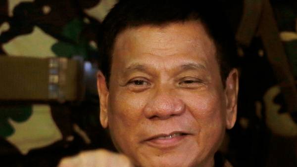 Rodrigo Duterte, presidente de Filipinas (Foto AP)