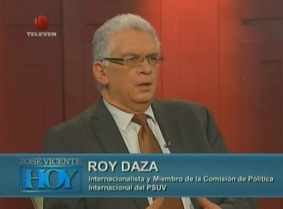 Roy Daza dice que a la MUD se le pasó el tiempo para el revocatorio y que un sector intentará acciones violentas