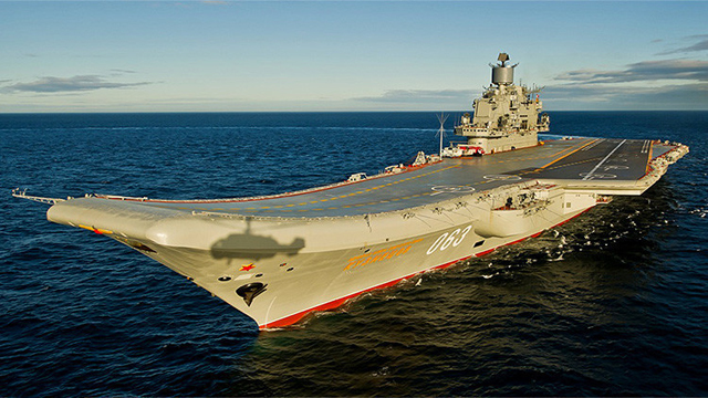 El Reino Unido moviliza a su Armada en respuesta al envío del portaaviones ruso al Mediterráneo