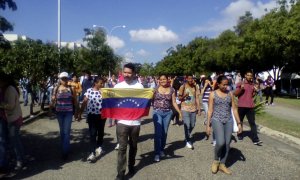 #24Oct: Estudiantes de la Ucla marchan contra la suspensión del 20% de las firmas