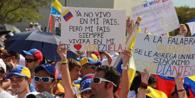 Foto: Miles de venezolanos en el exterior se suman a la Toma de Venezuela / Nota de prensa