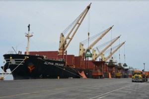 Arribó a Puerto Cabello buque con 30 mil toneladas de azúcar