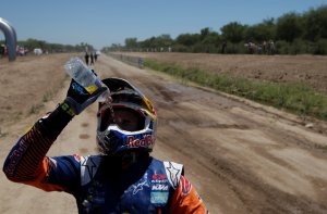 Sunderland es tercero en la séptima etapa del Rally Dakar y sigue líder en motos