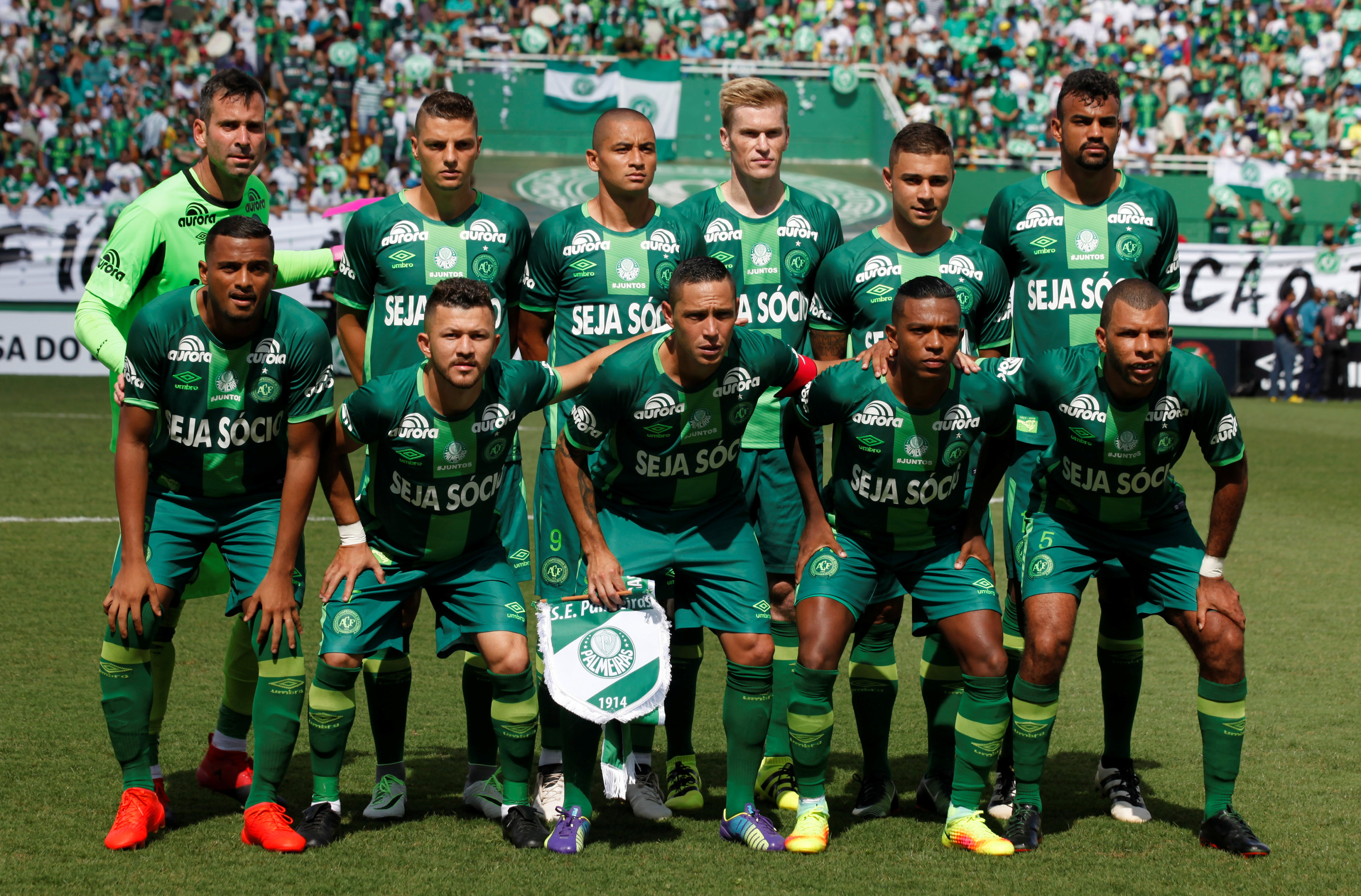 Chapecoense partió a Venezuela en primer viaje internacional tras accidente