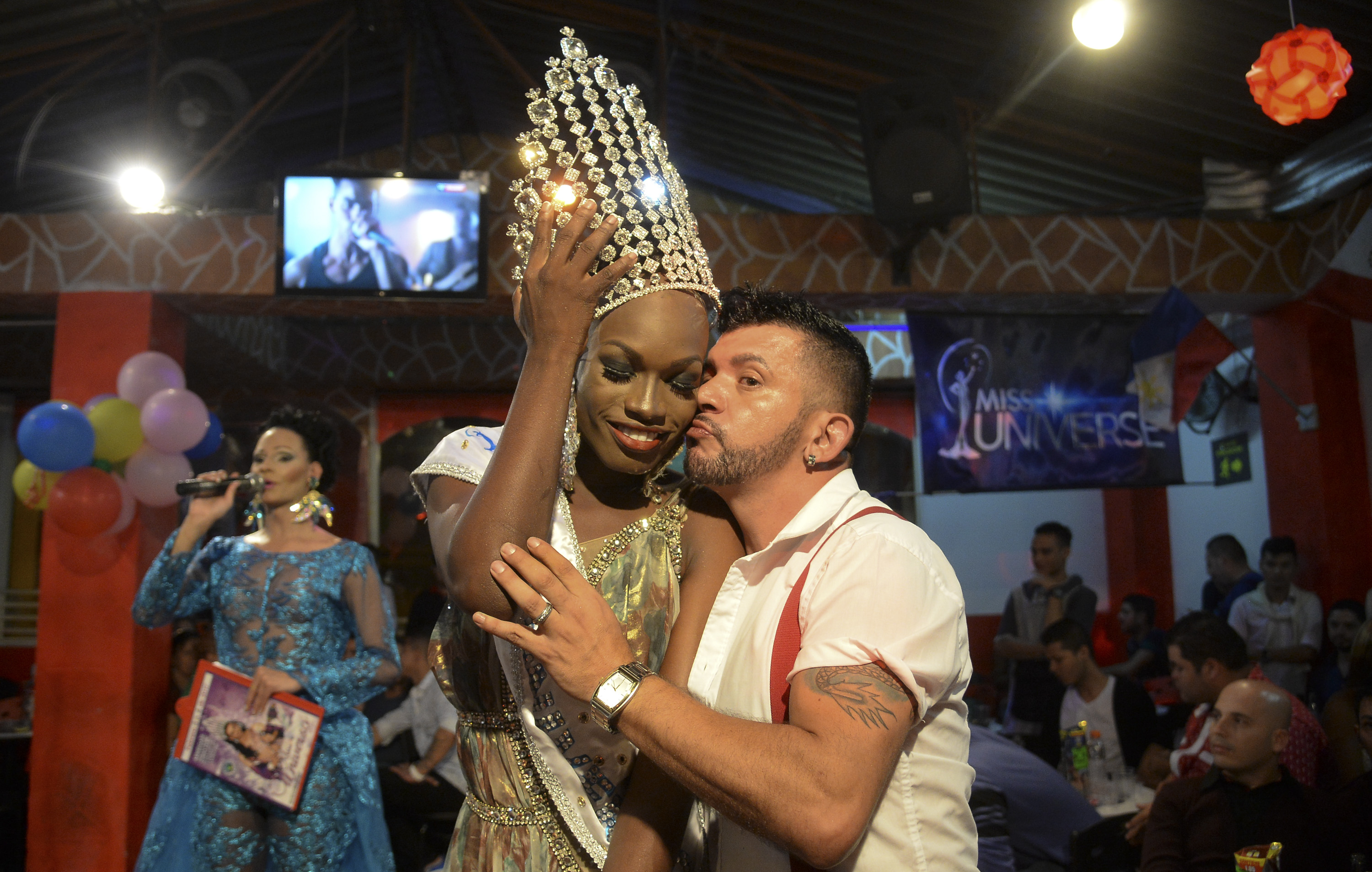 Somalia, ganadora del primer Miss Universo Gay en Colombia (Fotos)