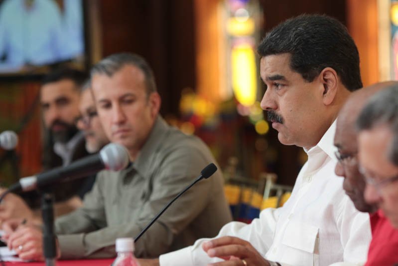 Maduro vincula sanciones a El Aissami con una conspiración de la oposición