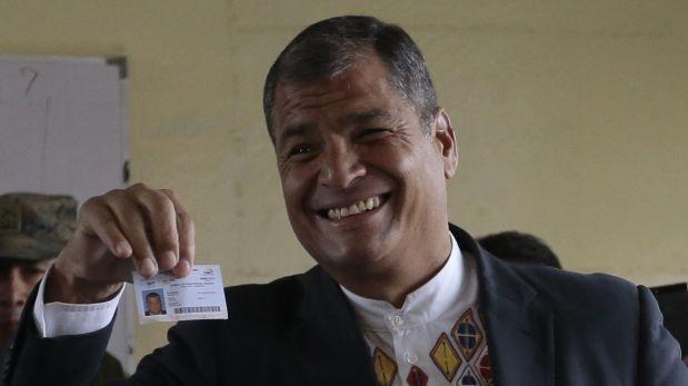 Correa: “Dejaré gobierno con la paz de haber hecho lo posible”