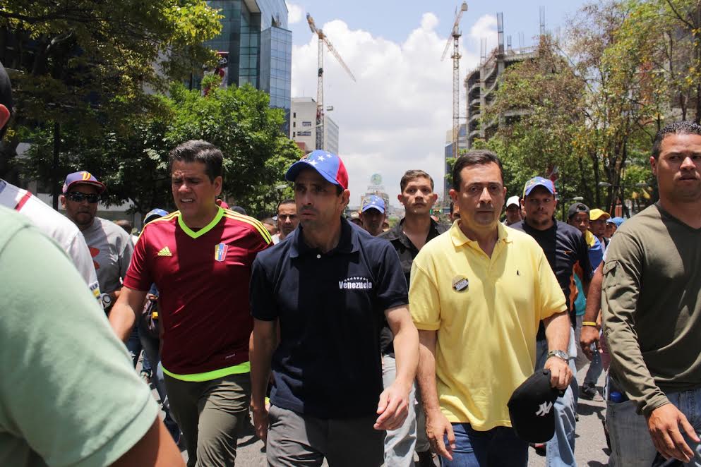 Capriles: Estamos a salvo, gracias a Dios no hay víctimas
