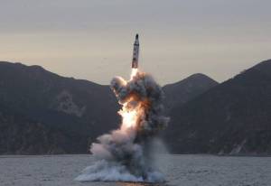 Corea del Norte dispara otro misil desde el sur del país