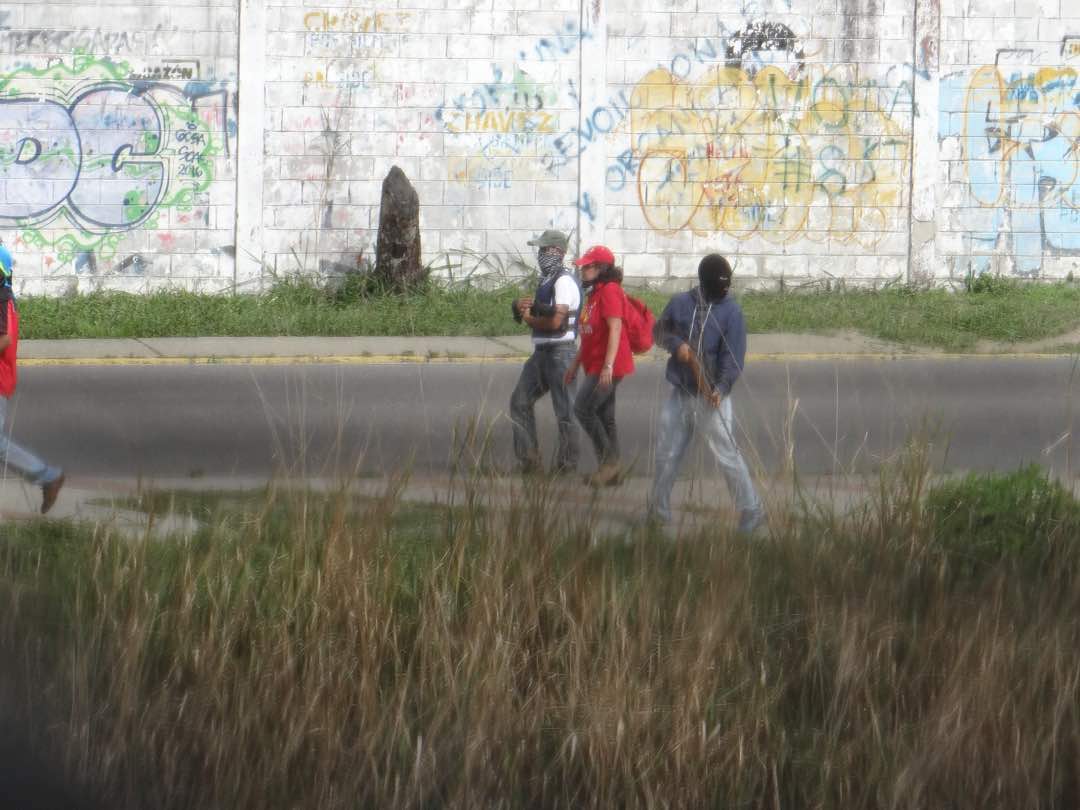 En FOTOS: Los paramilitares del chavismo se soltaron el moño en el 23 de Enero