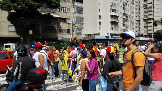 Foto: Punto de concentración en El Marqués 