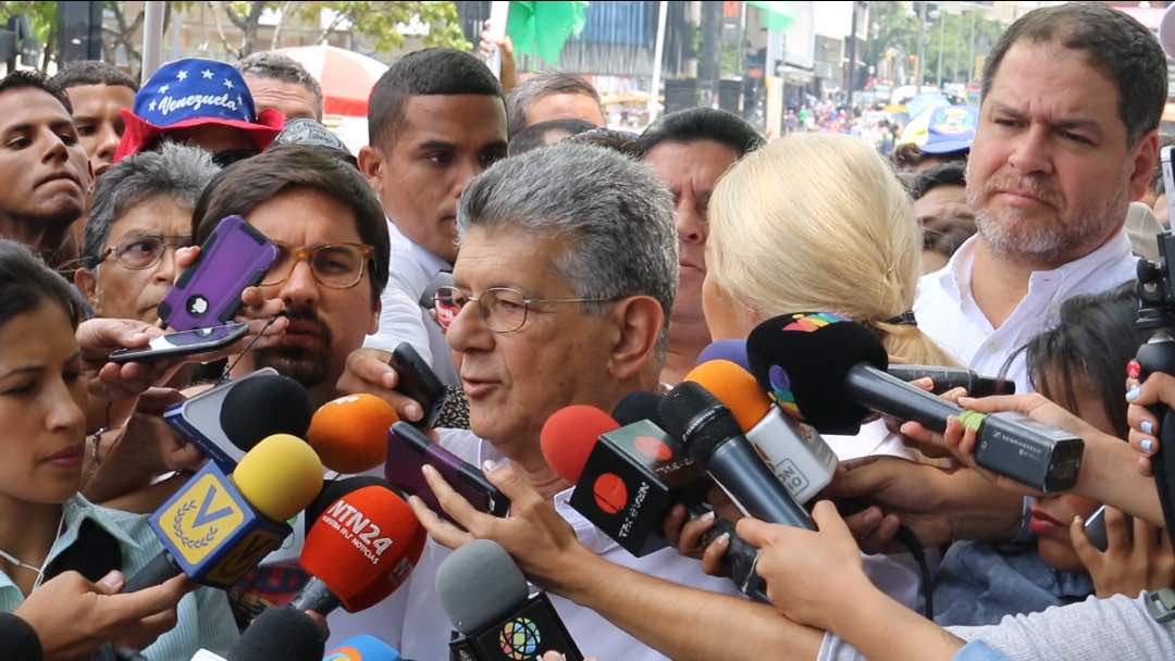 Ramos Allup: Poder Constituyente Comunal es una patraña del gobierno para burlar soberanía popular