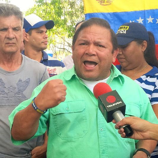 Líder de la Unidad en el estado Bolívar, Andrés Velásquez.